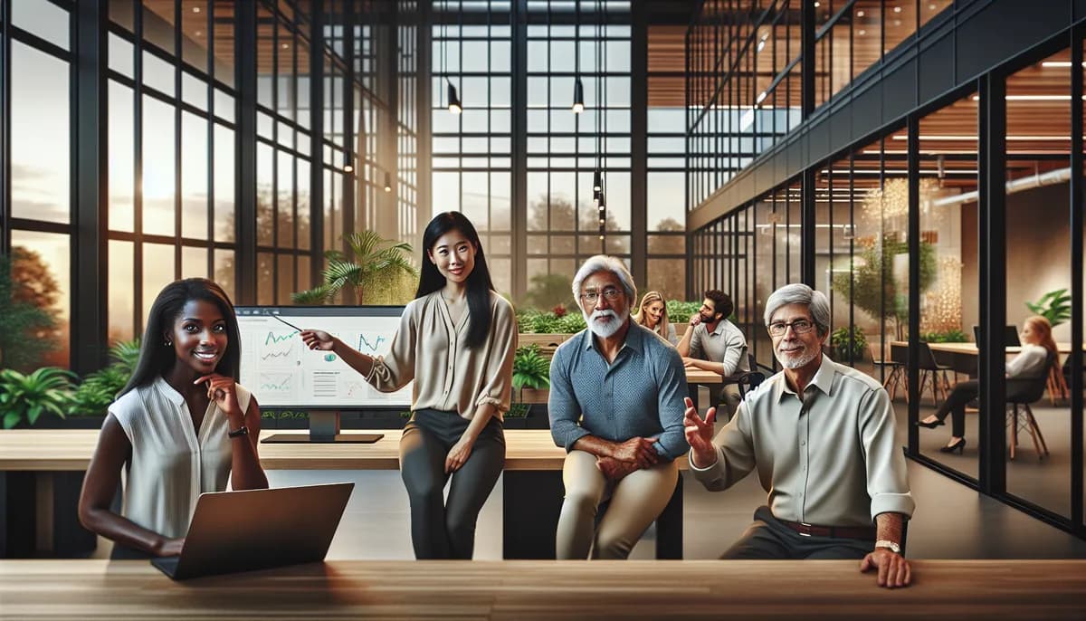 Galloway Research Service team collaborating in our San Antonio office