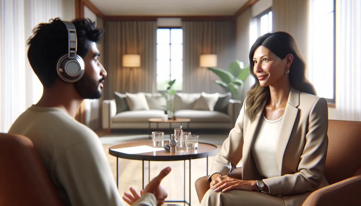 Qualitative market research session in progress